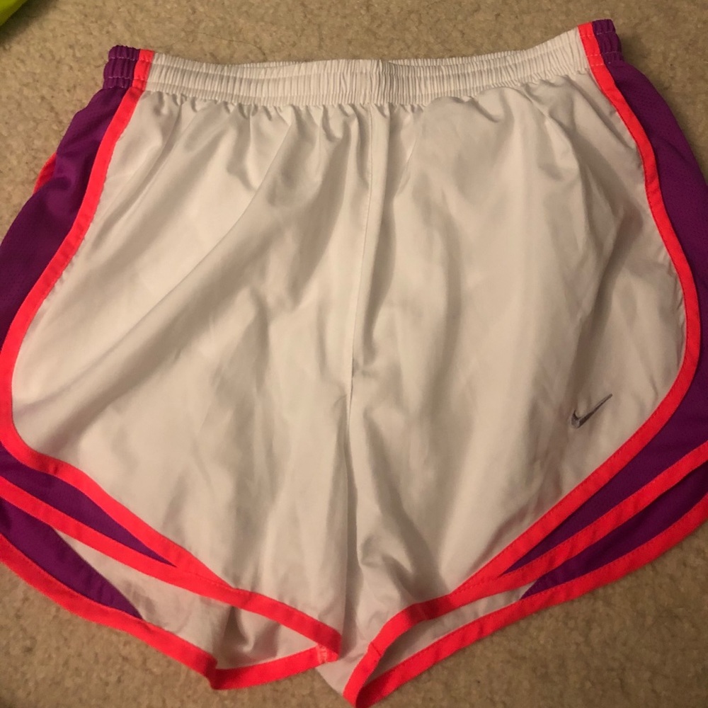 Nike Women’s running shorts in purple